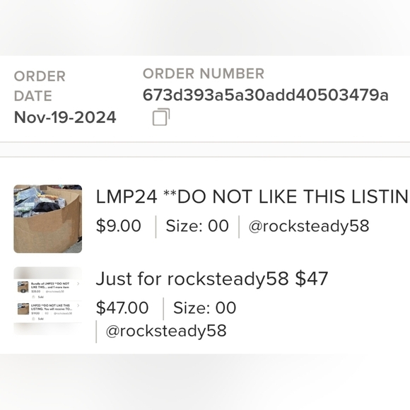 Just for rocksteady58 $56 - Picture 1 of 1